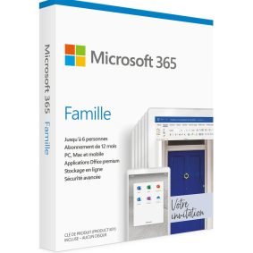 Microsoft 365 Family 12-month subscription box